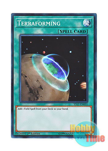 画像1: 英語版 YS17-EN031 Terraforming テラ・フォーミング (ノーマル) 1st Edition