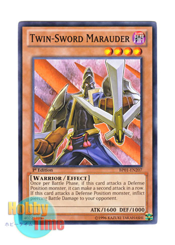 画像1: 英語版 BP01-EN207 Twin-Sword Marauder ツイン・ブレイカー (ノーマル) 1st Edition