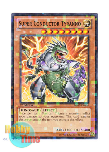 画像1: 英語版 BP02-EN046 Super Conductor Tyranno 超伝導恐獣 (モザイクレア) 1st Edition