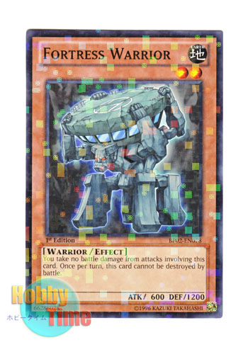 画像1: 英語版 BP02-EN078 Fortress Warrior マッシブ・ウォリアー (モザイクレア) 1st Edition
