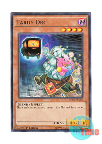 画像1: 英語版 BP03-EN096 Tardy Orc 遅すぎたオーク (レア) 1st Edition