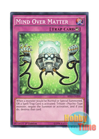 画像1: 英語版 BP03-EN209 Mind Over Matter ブローニング・パワー (ノーマル) 1st Edition