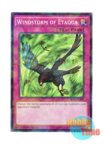 画像1: 英語版 BP03-EN196 Windstorm of Etaqua イタクァの暴風 (シャターホイルレア) 1st Edition