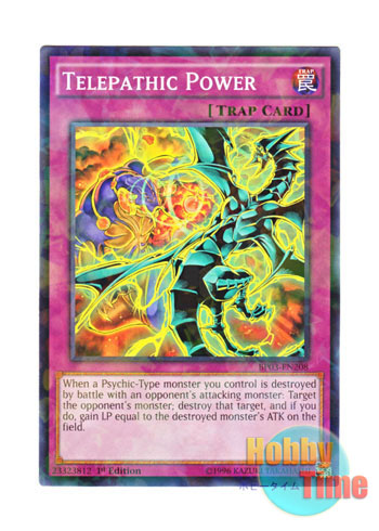 画像1: 英語版 BP03-EN208 Telepathic Power 念導力 (シャターホイルレア) 1st Edition