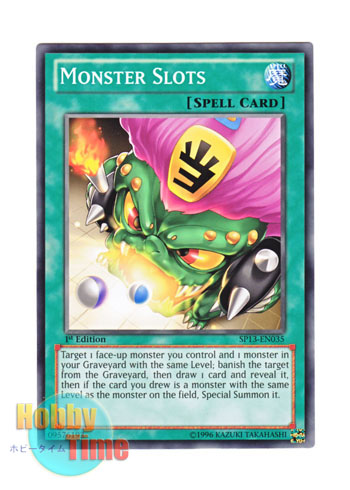 画像1: 英語版 SP13-EN035 Monster Slots モンスター・スロット (ノーマル) 1st Edition