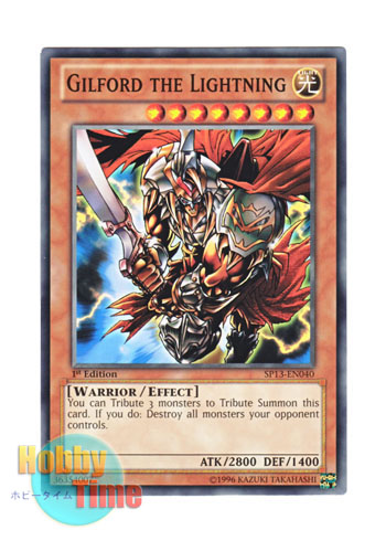 画像1: 英語版 SP13-EN040 Gilford the Lightning ギルフォード・ザ・ライトニング (ノーマル) 1st Edition