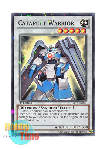 画像1: 英語版 SP13-EN049 Catapult Warrior カタパルト・ウォリアー (スターホイルレア) 1st Edition