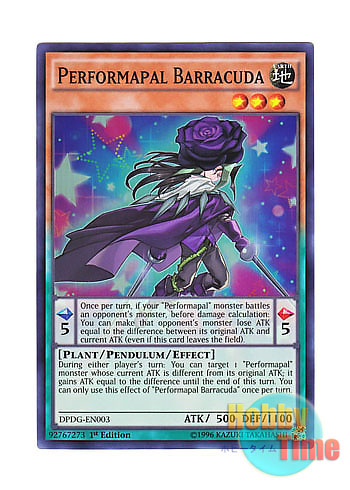 画像1: 英語版 DPDG-EN003 Performapal Barracuda EMバラクーダ (スーパーレア) 1st Edition