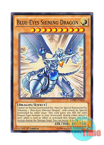 画像1: 英語版 DPRP-EN026 Blue-Eyes Shining Dragon 青眼の光龍 (ノーマル) 1st Edition