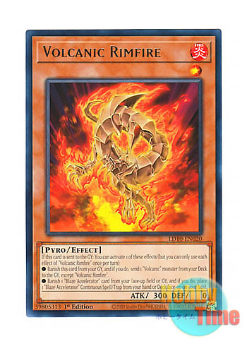 画像1: 英語版 LD10-EN020 Volcanic Rimfire ヴォルカニック・リムファイア (レア) 1st Edition