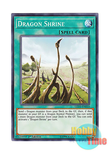 画像1: 英語版 LED3-EN010 Dragon Shrine 竜の霊廟 (ノーマル) 1st Edition