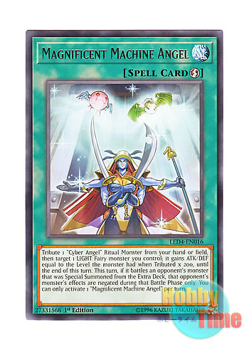 画像1: 英語版 LED4-EN016 Magnificent Machine Angel 荘厳なる機械天使 (レア) 1st Edition