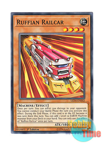 画像1: 英語版 LED4-EN042 Ruffian Railcar 無頼特急バトレイン (ノーマル) 1st Edition