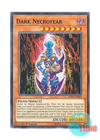 画像1: 英語版 LED5-EN006 Dark Necrofear ダーク・ネクロフィア (ノーマル) 1st Edition