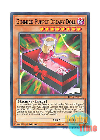 画像1: 英語版 LED5-EN039 Gimmick Puppet Dreary Doll ギミック・パペット－ネクロ・ドール (ノーマル) 1st Edition