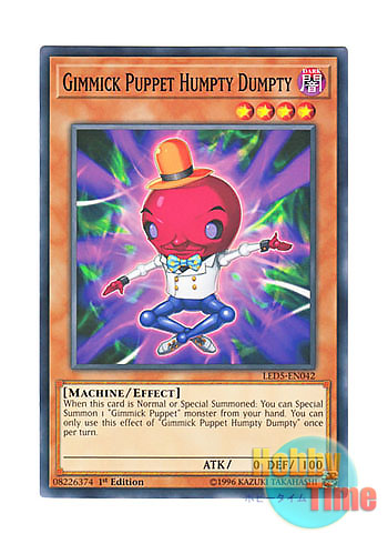 画像1: 英語版 LED5-EN042 Gimmick Puppet Humpty Dumpty ギミック・パペット－ハンプティ・ダンプティ (ノーマル) 1st Edition