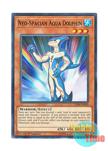 画像1: 英語版 LED6-EN018 Neo-Spacian Aqua Dolphin N・アクア・ドルフィン (ノーマル) 1st Edition