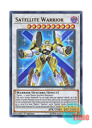 画像1: 英語版 LED6-EN023 Satellite Warrior サテライト・ウォリアー (ウルトラレア) 1st Edition