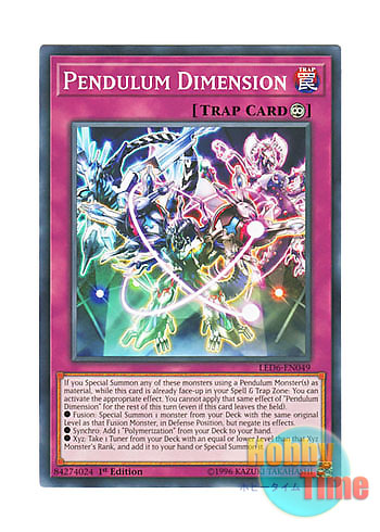 画像1: 英語版 LED6-EN049 Pendulum Dimension ペンデュラム・ディメンション (ノーマル) 1st Edition