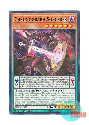 画像1: 英語版 LED6-EN052 Chronograph Sorcerer クロノグラフ・マジシャン (ノーマル) 1st Edition