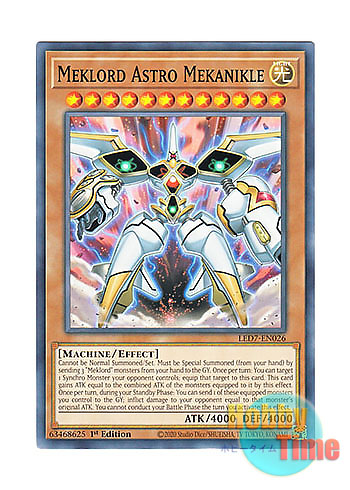 画像1: 英語版 LED7-EN026 Meklord Astro Mekanikle 機皇神マシニクル∞ (ノーマル) 1st Edition