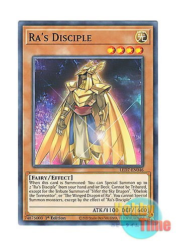 画像1: 英語版 LED7-EN046 Ra's Disciple ラーの使徒 (ノーマル) 1st Edition