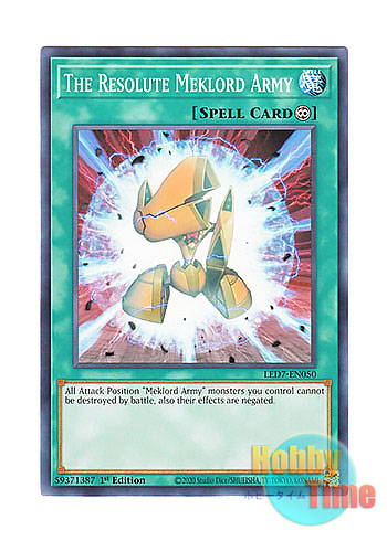 画像1: 英語版 LED7-EN050 The Resolute Meklord Army 鉄壁の機皇兵 (ノーマル) 1st Edition