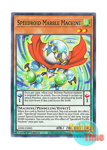 画像1: 英語版 LED8-EN015 Speedroid Marble Machine SRビーダマシーン (ノーマル) 1st Edition