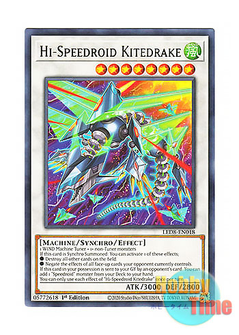 画像1: 英語版 LED8-EN018 Hi-Speedroid Kitedrake HSRカイドレイク (レア) 1st Edition