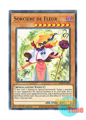 画像1: 英語版 LED8-EN028 Sorciere de Fleur 時花の魔女－フルール・ド・ソルシエール (ノーマル) 1st Edition