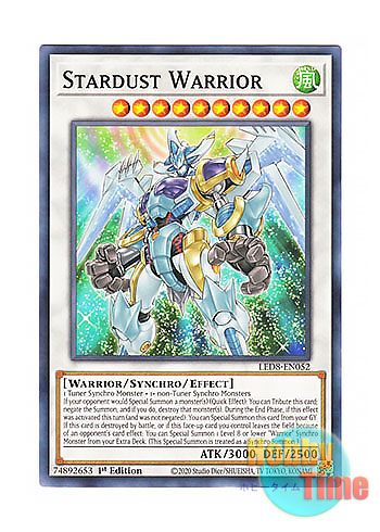 画像1: 英語版 LED8-EN052 Stardust Warrior スターダスト・ウォリアー (ノーマル) 1st Edition