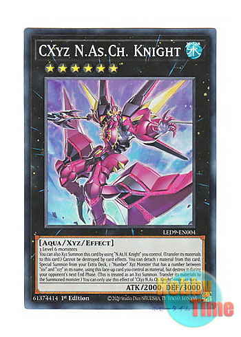 画像1: 英語版 LED9-EN004 CXyz N.As.Ch. Knight CX－N・As・Ch Knight (スーパーレア) 1st Edition