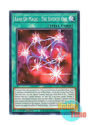 画像1: 英語版 LED9-EN014 Rank-Up-Magic - The Seventh One RUM－七皇の剣 (ノーマル) 1st Edition