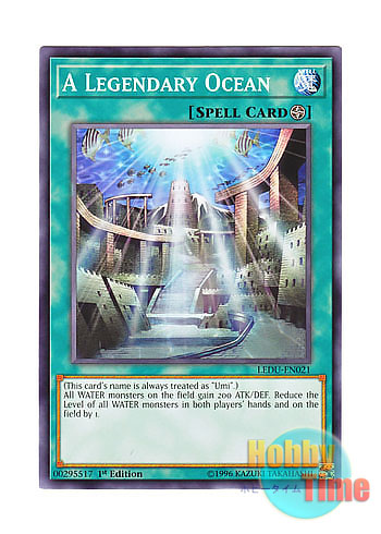 画像1: 英語版 LEDU-EN021 A Legendary Ocean 伝説の都 アトランティス (ノーマル) 1st Edition