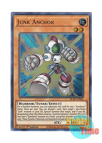 画像1: 英語版 BLAR-EN065 Junk Anchor ジャンク・アンカー (ウルトラレア) 1st Edition
