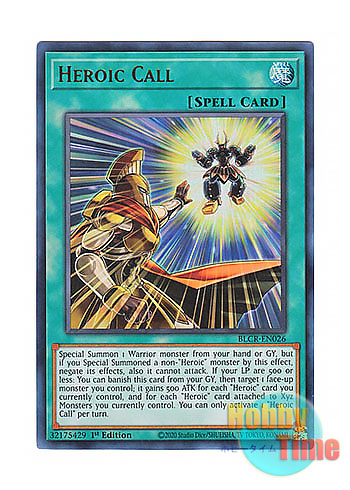 画像1: 英語版 BLCR-EN026 Heroic Call ヒロイック・コール (ウルトラレア) 1st Edition