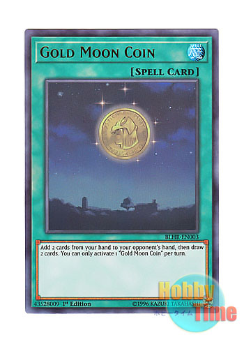 画像1: 英語版 BLHR-EN003 Gold Moon Coin 星の金貨 (ウルトラレア) 1st Edition
