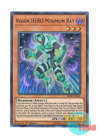 画像1: 英語版 BLHR-EN005 Vision HERO Minimum Ray V・HERO ミニマム・レイ (ウルトラレア) 1st Edition