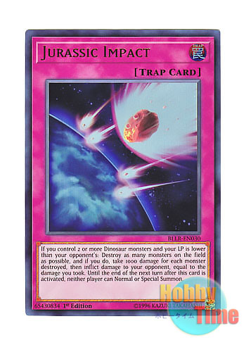 画像1: 英語版 BLLR-EN030 Jurassic Impact ジュラシック・インパクト (ウルトラレア) 1st Edition