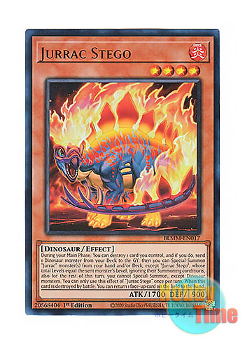 画像1: 英語版 BLMM-EN017 Jurrac Stego ジュラック・スティゴ (ウルトラレア) 1st Edition
