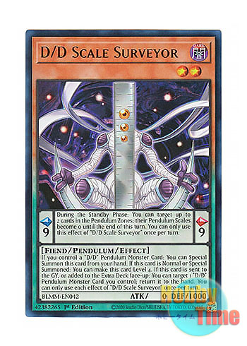 画像1: 英語版 BLMM-EN042 D/D Scale Surveyor DDスケール・サーベイヤー (ウルトラレア) 1st Edition