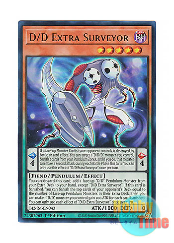 画像1: 英語版 BLMM-EN043 D/D Extra Surveyor DDエクストラ・サーベイヤー (ウルトラレア) 1st Edition