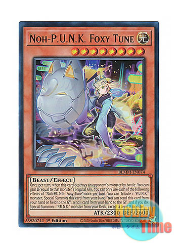 画像1: 英語版 BLMM-EN074 Noh-P.U.N.K. Foxy Tune No－P.U.N.K.フォクシー・チューン (ウルトラレア) 1st Edition