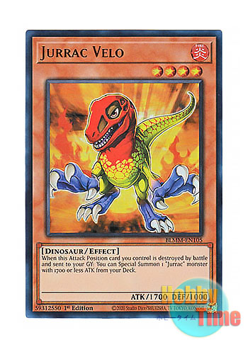 画像1: 英語版 BLMM-EN105 Jurrac Velo ジュラック・ヴェロー (ウルトラレア) 1st Edition
