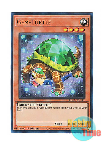 画像1: 英語版 BLMM-EN111 Gem-Turtle ジェムタートル (ウルトラレア) 1st Edition