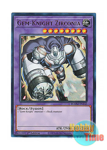 画像1: 英語版 BLMM-EN142 Gem-Knight Zirconia ジェムナイト・ジルコニア (ウルトラレア) 1st Edition