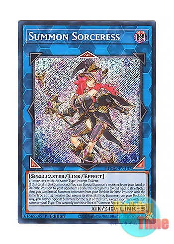 画像1: 英語版 BLMM-EN157 Summon Sorceress サモン・ソーサレス (シークレットレア) 1st Edition