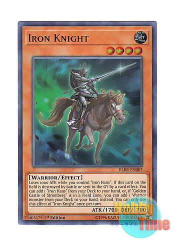 画像1: 英語版 BLRR-EN007 Iron Knight 鉄の騎士 (ウルトラレア) 1st Edition