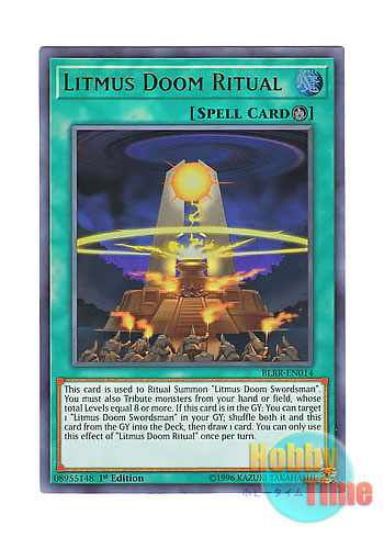 画像1: 英語版 BLRR-EN014 Litmus Doom Ritual リトマスの死儀式 (ウルトラレア) 1st Edition
