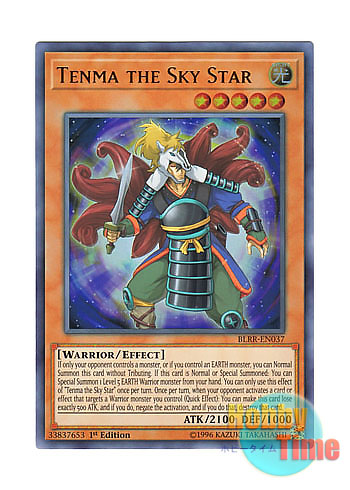 画像1: 英語版 BLRR-EN037 Tenma the Sky Star 天昇星テンマ (ウルトラレア) 1st Edition
